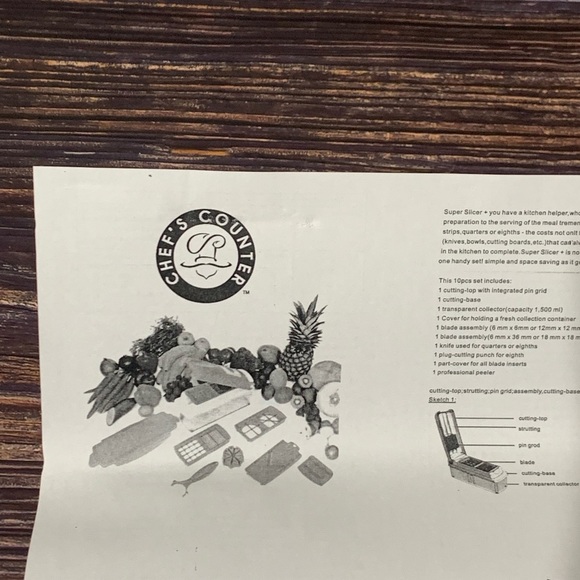 Multipurpose Vegetable and Fruit Chopper Cutter Grater Slicer - Picture 9 of 14